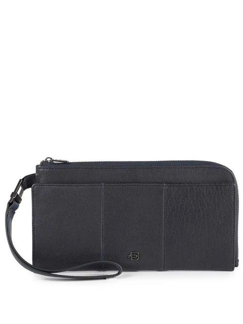 PIQUADRO BRIEF Portadocumentos de piel azul - Carteras Mujer