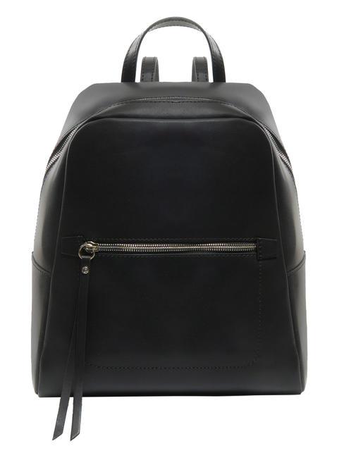 GIANNI CHIARINI SMOOTH  Mochila de cuero negro - Bolsos Mujer