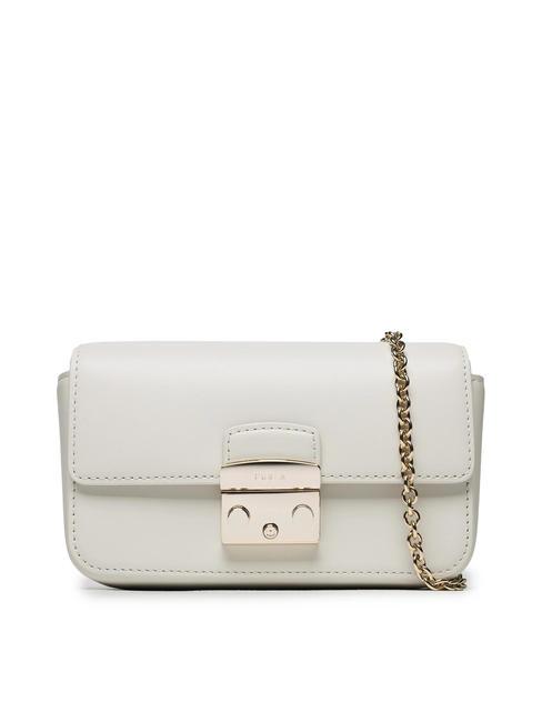 FURLA METROPOLIS Minibolso de hombro en piel Malvavisco - Bolsos Mujer