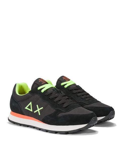 SUN68 TOM FLUO Zapatillas negro - Zapatos Hombre