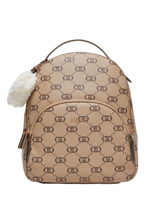 LIUJO MANHATTAN Logo Mochila gris paloma claro - Bolsos Mujer