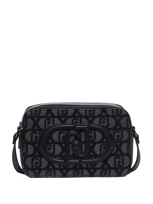 LIUJO RUBINO Mini bolso de hombro jacquard negro - Bolsos Mujer