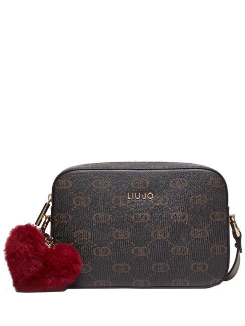 LIUJO MANHATTAN Logo Bolso de hombro moca - Bolsos Mujer