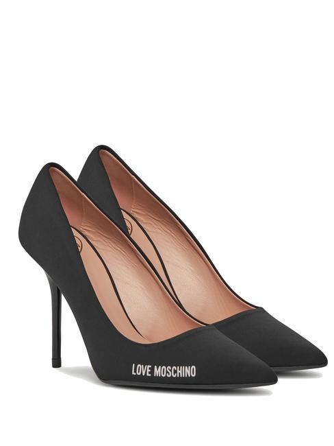 LOVE MOSCHINO SPILLO 95 bombas altas negro - Zapatos Mujer