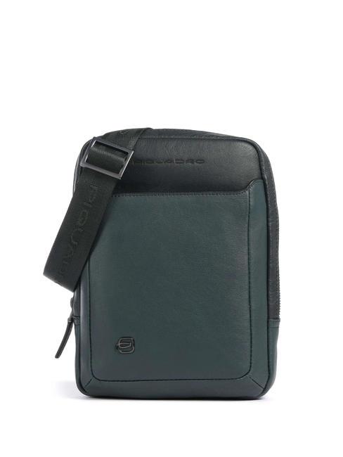 PIQUADRO BLACK SQUARE  bolsa de transporte para iPad mini verde verde - Bandoleras Hombre