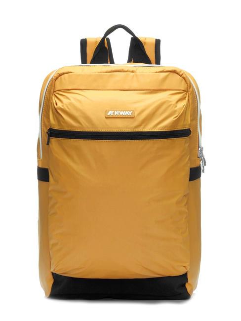 KWAY LAON Mochila de nailon inca amarillo - Mochilas Escuela & Tiempo Libre