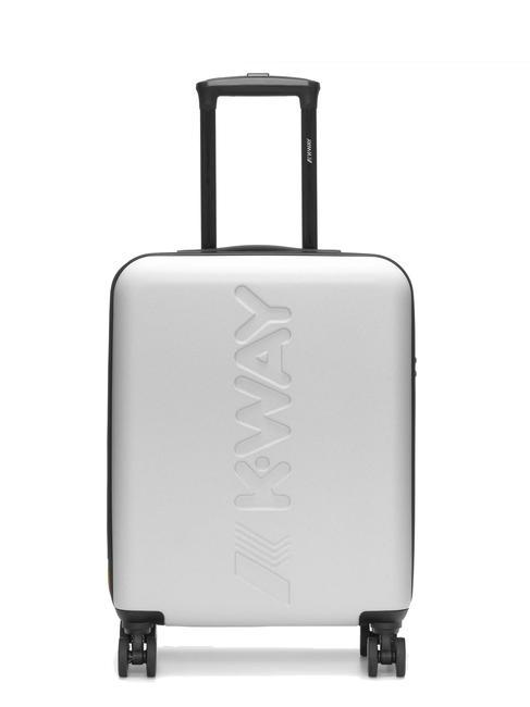 KWAY MAXILOGO Carro para equipaje de mano blanco/azul md cobalto - Equipaje de mano