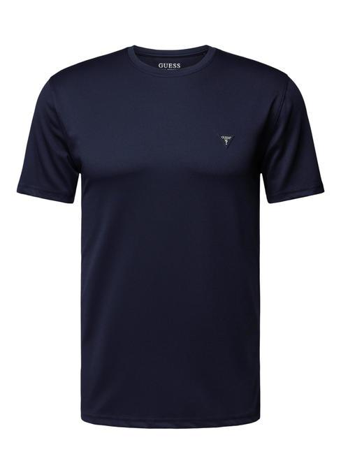 GUESS TECH Camiseta elástica regular fit smartblue - camiseta