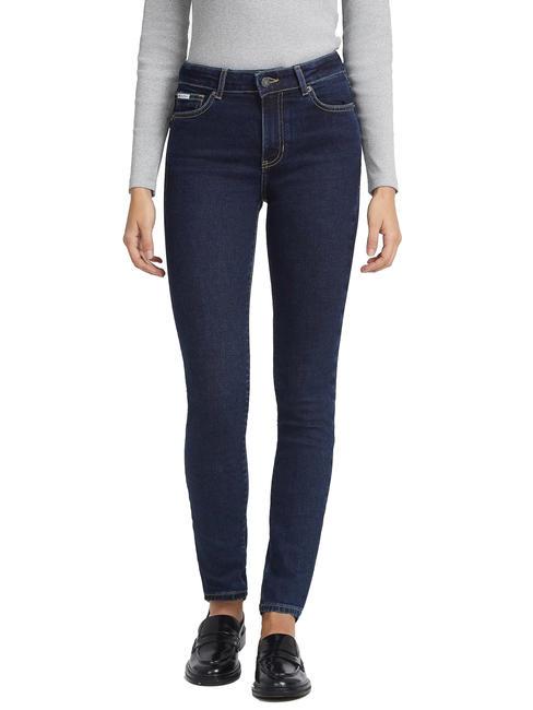 GUESS JEANS RISE Vaqueros pitillo de cintura alta lavado oscuro gj - Jeans