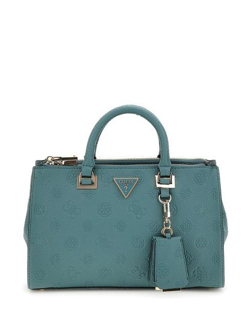 GUESS CRESIDIA Bolso de mano con bandolera verde azulado - Bolsos Mujer