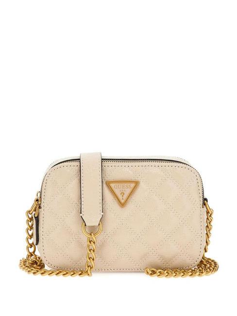 GUESS GIULLY Bolsa funda cámara st lagarto almendra - Bolsos Mujer