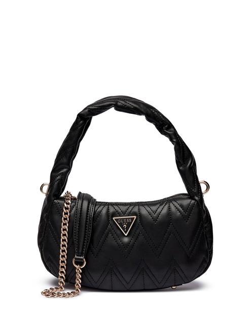 GUESS EDA Bolso bandolera pequeño NEGRO - Bolsos Mujer