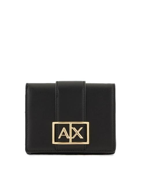 ARMANI EXCHANGE A|X BUCKLE Mini billetera negro - Carteras Mujer