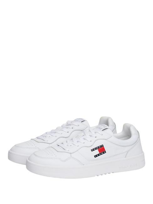 TOMMY HILFIGER TOMMY JEANS Cupsole Zapatillas de piel blanco - Zapatos Hombre