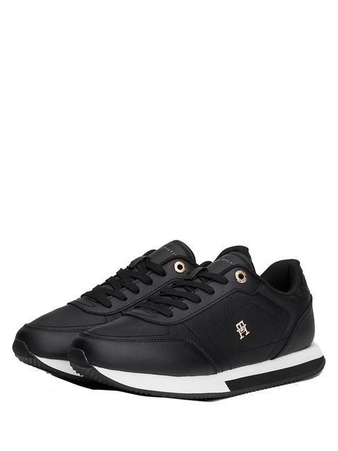 TOMMY HILFIGER ELEVATED ESSENTIAL RUNNER Zapatillas NEGRO - Zapatos Mujer