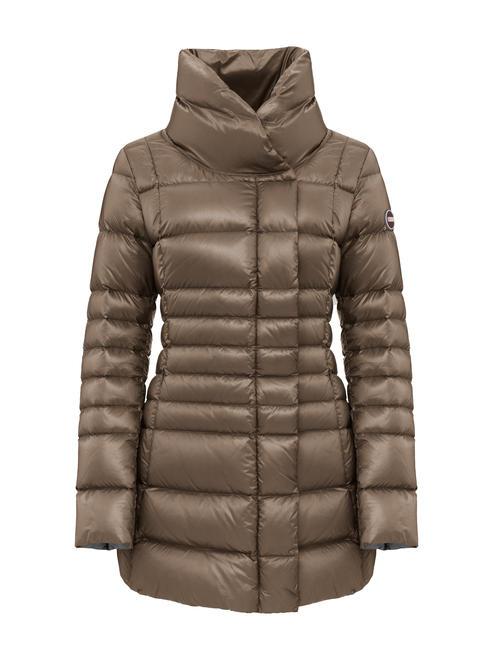 COLMAR FRIENDLY Plumífero de largo medio crema de café oscuro-da - Chaquetas de plumas de mujer