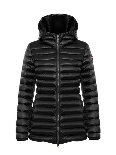 COLMAR FRIENDLY Chaqueta de plumas con capucha acero negro oscuro - Chaquetas de plumas de mujer