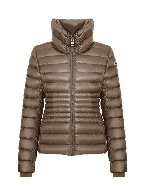 COLMAR FRIENDLY Plumífero con cuello alto crema de café oscuro-da - Chaquetas de plumas de mujer