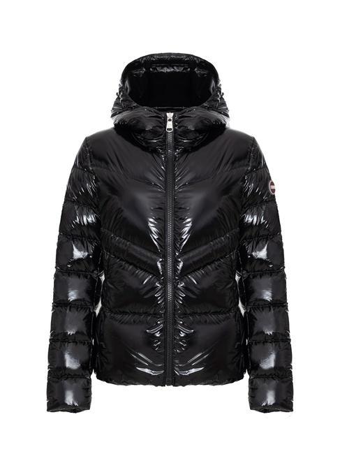 COLMAR GLOWER Plumífero brillante con capucha. negro - Chaquetas de plumas de mujer