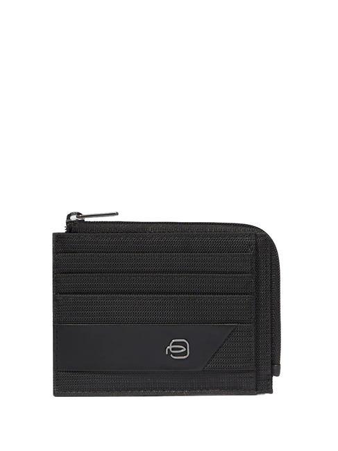 PIQUADRO HEDLEY Monedero/tarjetero negro - Carteras Hombre