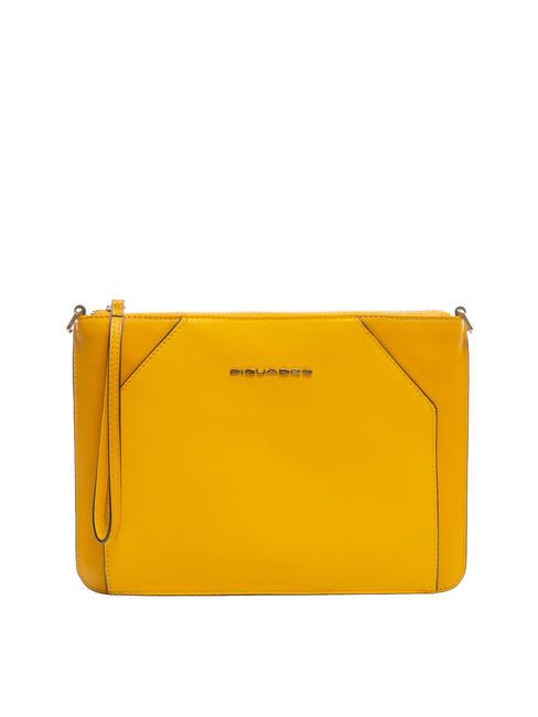 PIQUADRO MUSE Bolso de hombro amarillo - Bolsos Mujer