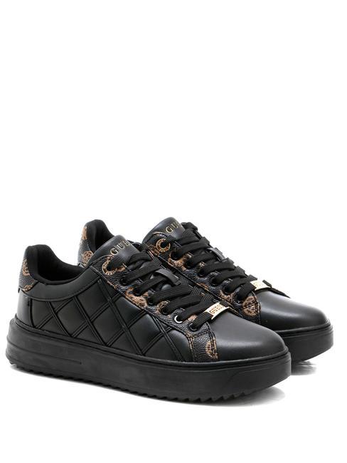 GUESS DATTICE  Zapatillas MARRÓN OSCURO - Zapatos Mujer