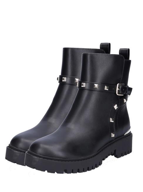 GUESS OLIY  Botines con tachuelas Negro / negro - Zapatos Mujer