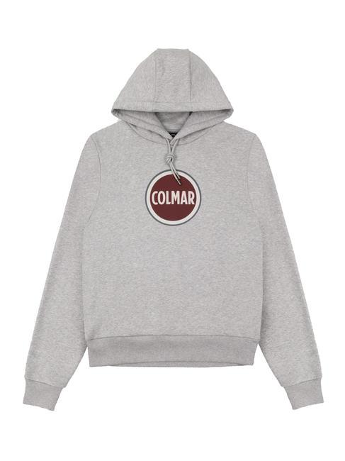 COLMAR MODISH Sudadera con capucha y logo estampado gris melange - Sudaderas