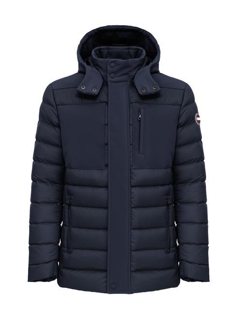 COLMAR NEW WARRIOR Plumífero con capucha desmontable Azul marino - Chaquetas de plumas para hombre