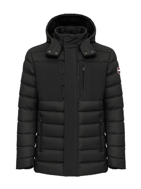 COLMAR NEW WARRIOR Plumífero con capucha desmontable negro - Chaquetas de plumas para hombre