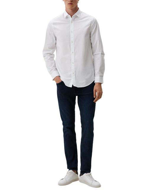 GUESS BASIC  Camisa de algodón purwhite - Camisas de hombre