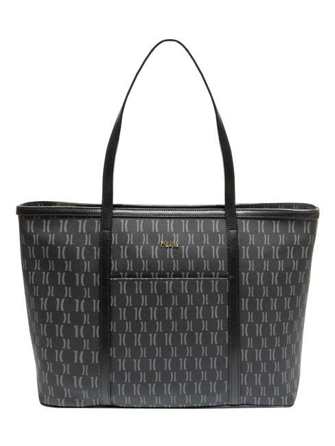 ALVIERO MARTINI PRIMA CLASSE MONOGRAM  Bolso shopping al hombro negro - Bolsos Mujer