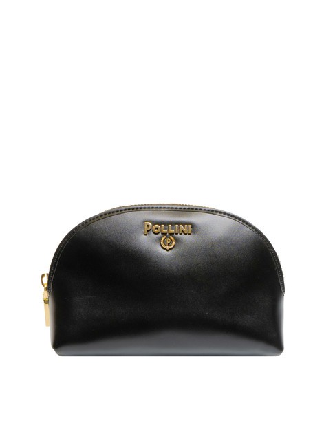 POLLINI METALLIC LOGO Bolsa de cosméticos negro - Carteras de mano & Neceser