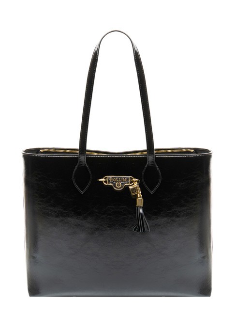 POLLINI LADY BRAVE Bolso shopper con borla negro - Bolsos Mujer