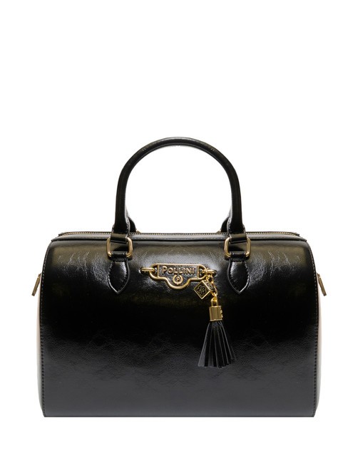 POLLINI LADY BRAVE Bolso boston con borla negro - Bolsos Mujer