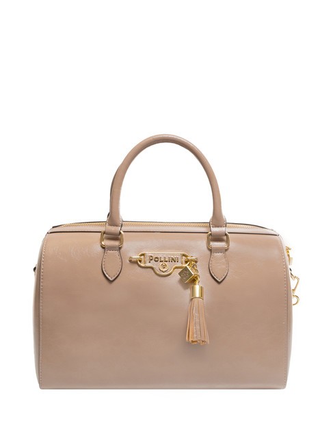 POLLINI LADY BRAVE Bolso boston con borla natural - Bolsos Mujer