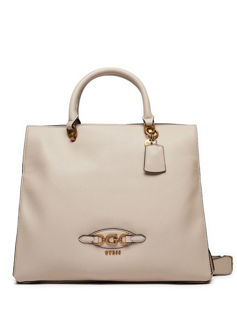 GUESS MALVA Bolso de mano, con bandolera almendra - Bolsos Mujer