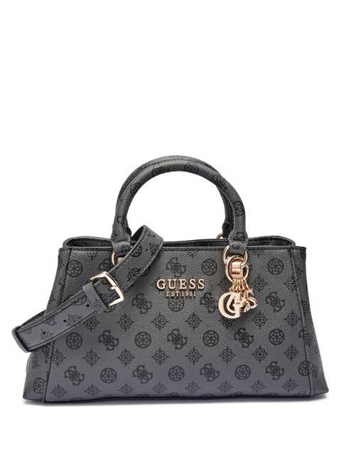 GUESS EVELUNE Logo Bolso de mano, con bandolera logotipo de carbón - Bolsos Mujer