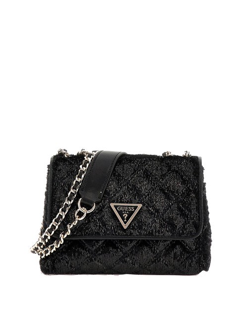 GUESS GIULLY  Mini bolso de hombro/bandolera NEGRO - Bolsos Mujer