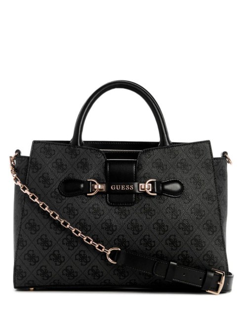 GUESS NOLANA Bolso de mano con bandolera bolsa de asas Vikky Large Roo Coalog - Bolsos Mujer