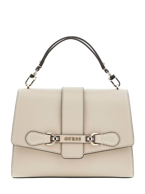 GUESS NOLANA Bolso maletín con bandolera gris pardo - Bolsos Mujer