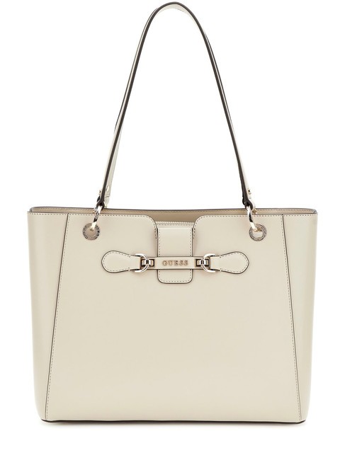 GUESS NOLANA Bolso shopper de hombro gris pardo - Bolsos Mujer