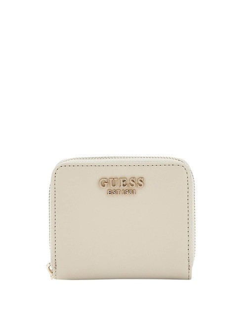 GUESS LAUREL  Cartera mini con cremallera gris pardo - Carteras Mujer