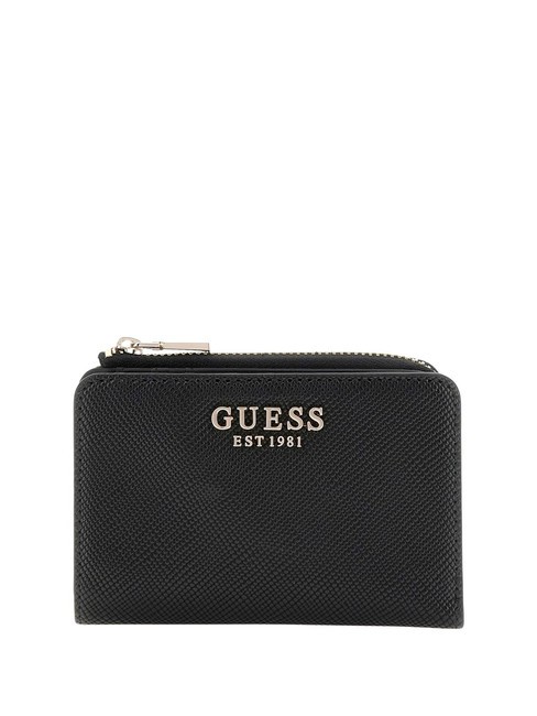 GUESS LAUREL Saffiano Billetera  NEGRO - Carteras Mujer