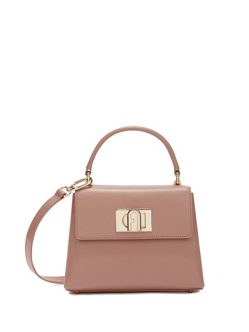 FURLA 1927 Bolso de mano, con bandolera, en piel tul - Bolsos Mujer