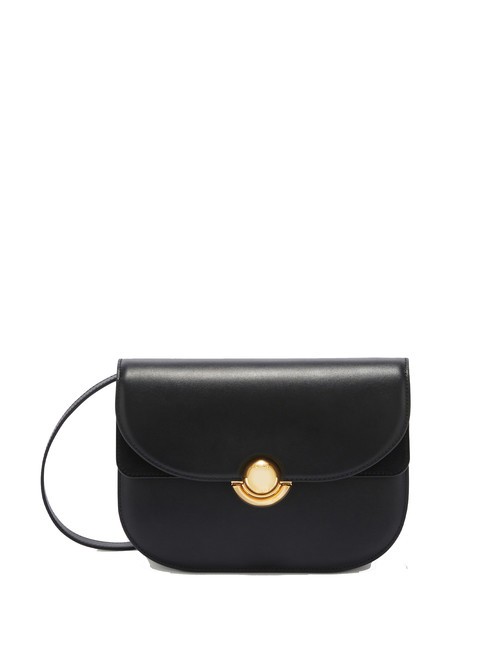 FURLA SFERA Bolso de piel con solapa negro - Bolsos Mujer