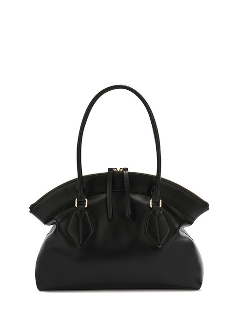 FURLA ERICA Bolso bandolera de piel negro - Bolsos Mujer