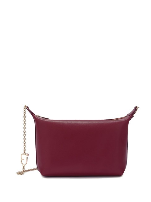 FURLA NUVOLA Bolso bandolera mini de piel CEREZA d - Bolsos Mujer