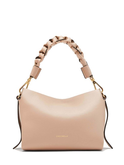 COCCINELLE BOHEME Bolso de mano, con bandolera, en piel rosetas/t caliente. - Bolsos Mujer