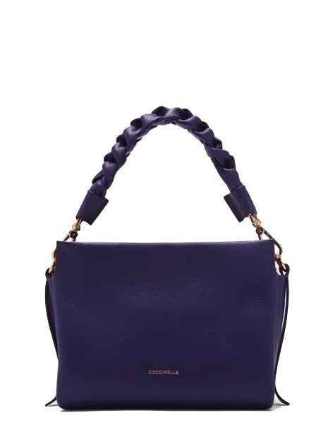 COCCINELLE BOHEME Bolso de mano, con bandolera, en piel royal bl/fon.br - Bolsos Mujer